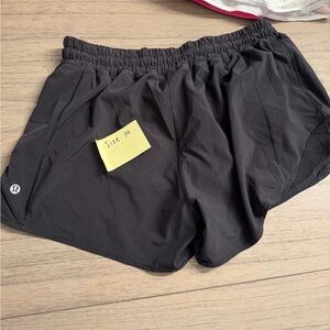 lululemon athletica Black Athletic Shorts